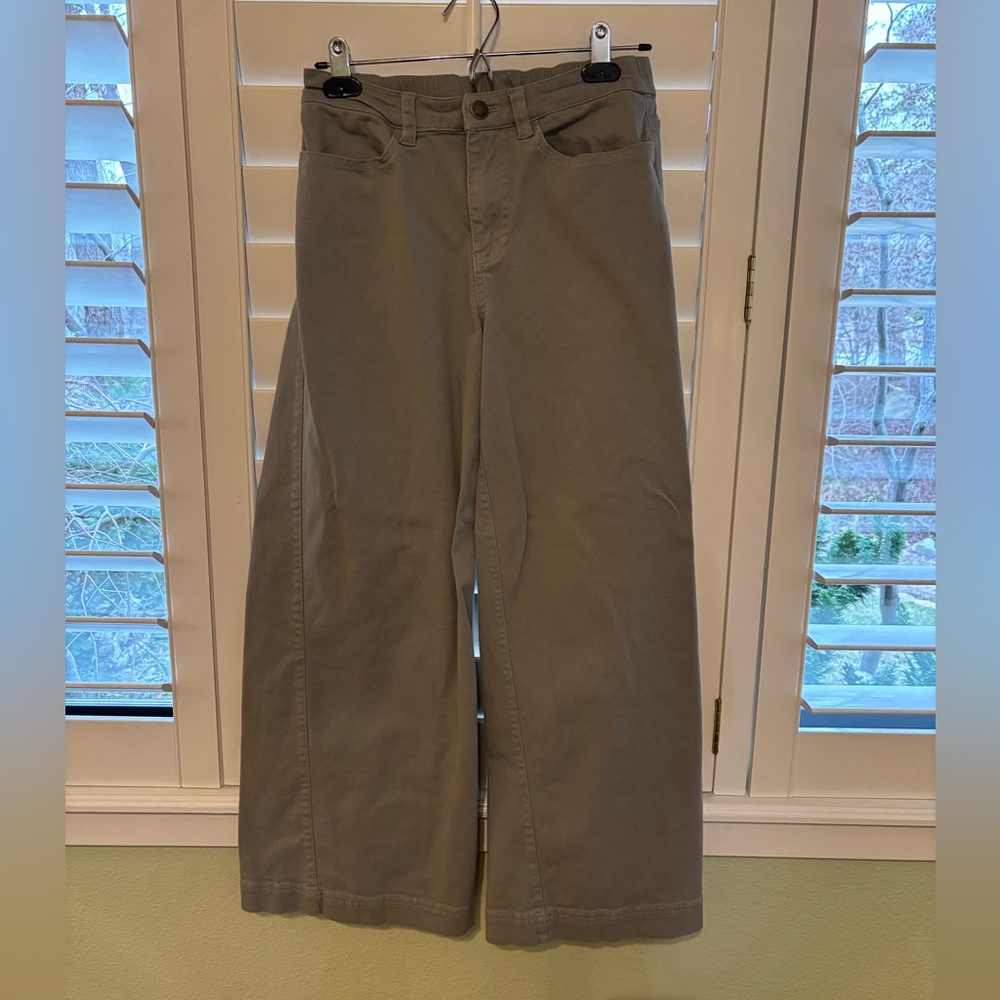 Pact Women’s Green Wide Leg Pants